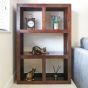 Mango Wood Open Bookcase