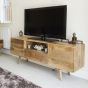 Light Vintage Mango Media Unit