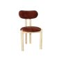 Aspen Velvet Dining Chair 