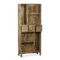 Inset Mango Light Bookcase