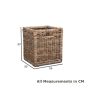 Rattan Wicker Basket