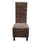 Rattan Croco Dining Chair Antique