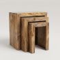 Light Dakota Mango Wood Chunky Nest