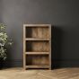 Oak Stain Dakota 77CM Bookcase - In Stock