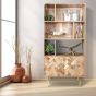Block Light Mango 80cm Bookcase - In Stock