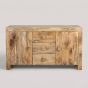 Light Dakota Mango Wood 135cm Sideboard - In Stock