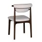 Cebu Cream Bouvle Oak Dining Chair (Dark Legs) - Due 25th November
