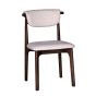 Cebu Cream Bouvle Oak Dining Chair (Dark Legs) - Due 25th November