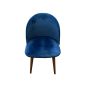 Ex Display Zena Velvet Dining Chair (T516) - One Available