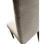 Ex Display Milan Button Fabric Dining Chair (T517) - One Available