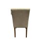 Ex Display Milan Button Fabric Dining Chair (T517) - One Available
