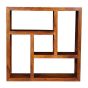 Cube Cenetered Square Bookcase
