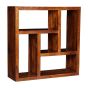 Cube Cenetered Square Bookcase