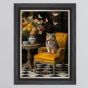 Curiosity Owl Framed Art - Last One Remaining 