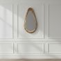 Scandi Mango 50cm Curved Mirror - In Stock