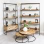 IND29 - Industrial Ladder 85CM Shelves