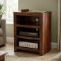 Dakota Mango Wood 60cm Small Hi-Fi Unit - Due 27th October