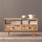 Light Boxwood 4 Drawer Coffee Table