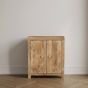 Oak Stain Dakota DVD Storage Cabinet - In Stock