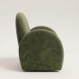 Green Velvet Easy Swivel Chair - In stock