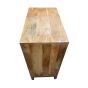 Ex Display Inset Light Mango 74cm Chest of Drawers - One Available