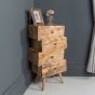 Geo Light Mango Chest of Drawers Large