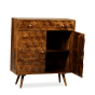 Geo Mango 90cm Slim Sideboard