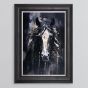 Golden Horse Framed Art - In Stock
