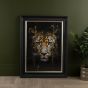 Golden Leopard Framed Art 