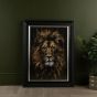 Golden Lion Framed Art 