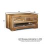 Mango Wood 2 Drawer Coffee Table