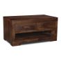 Mango Wood 2 Drawer Coffee Table