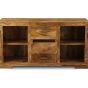 H24L - Light Mango Wood Wide Sideboard