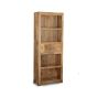 Light Mango Wood 1 Drawer Bookcase