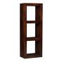 Mango Wood Triple Bookshelf