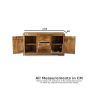 Light Mango Wood 134cm Wide Sideboard - In Stock