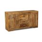 Light Mango Wood Wide Sideboard