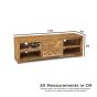 Mango Wood 2 Drawer Media Unit
