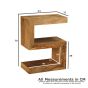 Mango Wood Side Table (S)