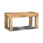 Light Mango Wood Small Bench