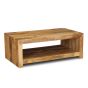 Light Mango Wood Open Coffee Table