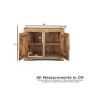 Mango Wood 90cm Sideboard - In Stock