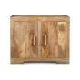 H5L - Light Mango Wood 90CM Sideboard 