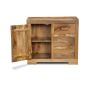 H68L - Light Mango Wood 80cm Sideboard