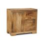 H68L - Light Mango Wood 80cm Sideboard