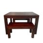 Mango Wood 120cm Dining Table & 2 Mango Wood Benches