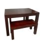 Mango Wood 120cm Dining Table & 2 Mango Wood Benches