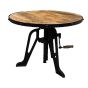 Industrial Small Iron Crank Table (New Design)