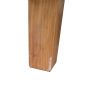 Light Rattan Rollback Dining Chair