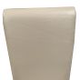 Ex Display Cream Leather Rollback Dining Chair